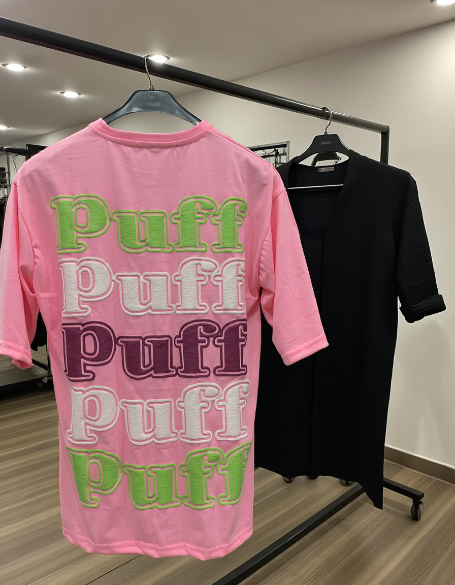 PUFF PRINTED T-SHIRT